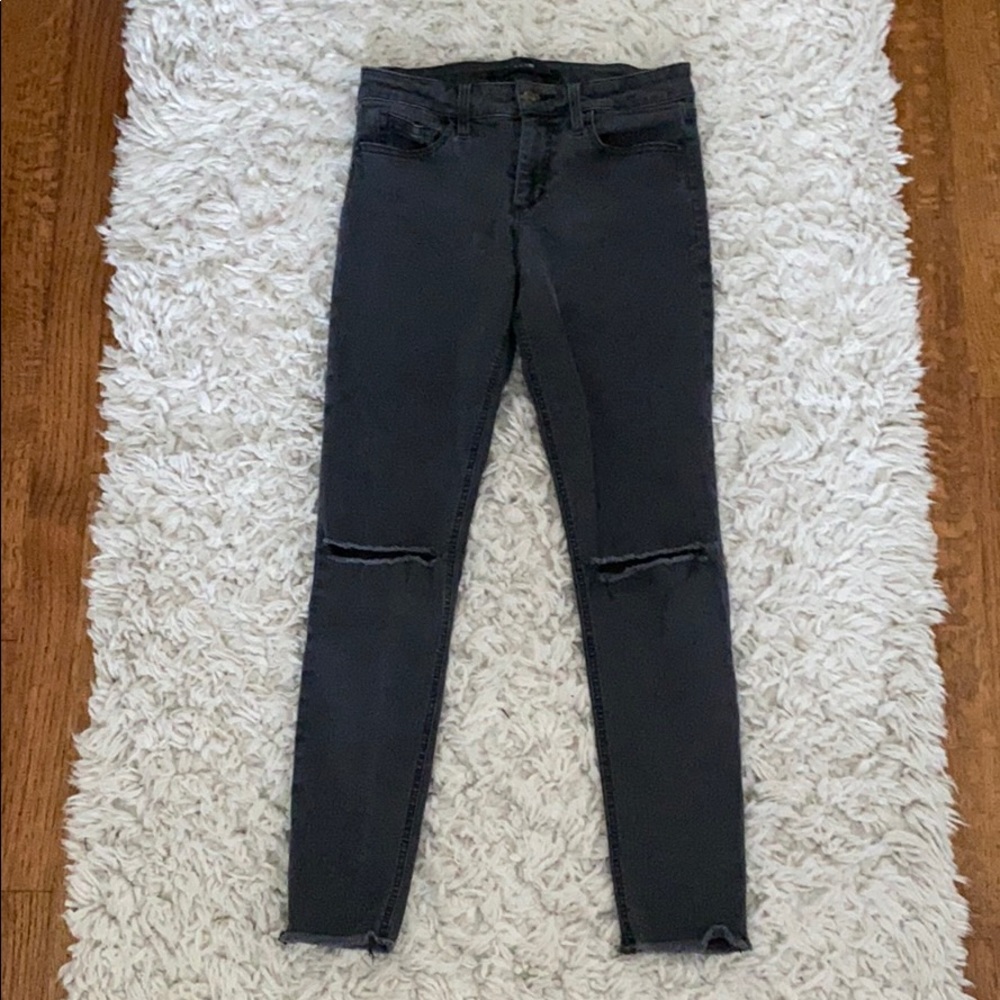 Joe’s Ripped  Skinny Black Jeans